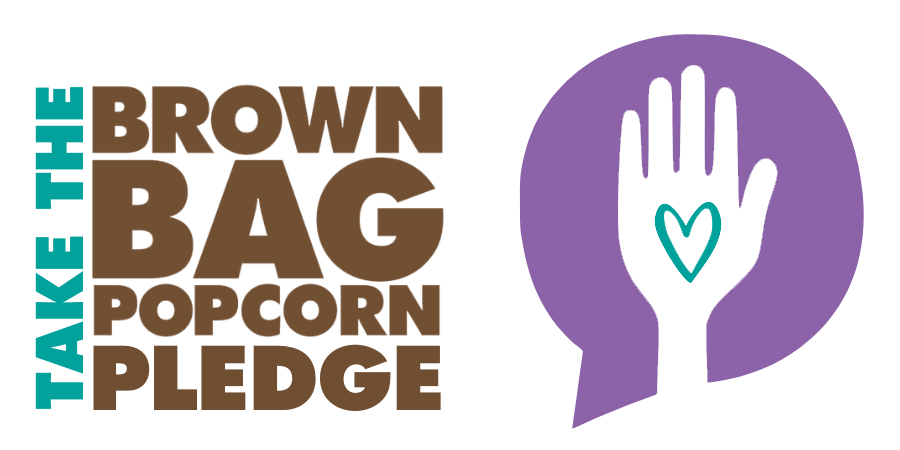 Take The Brown Bag Popcorn Pledge