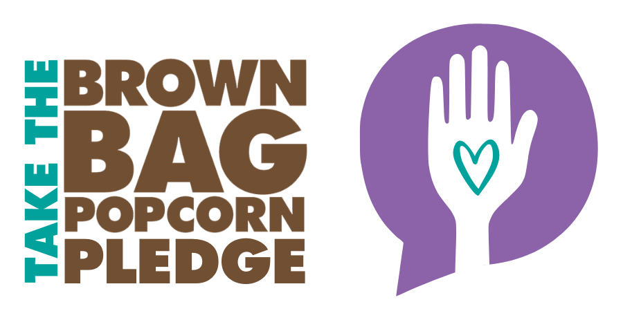 Take the Brown Bag Popcorn Pledge this Holiday
